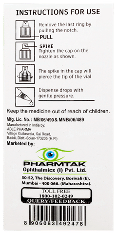 Suthin Gold Bkc Free Eye Drops 10ml