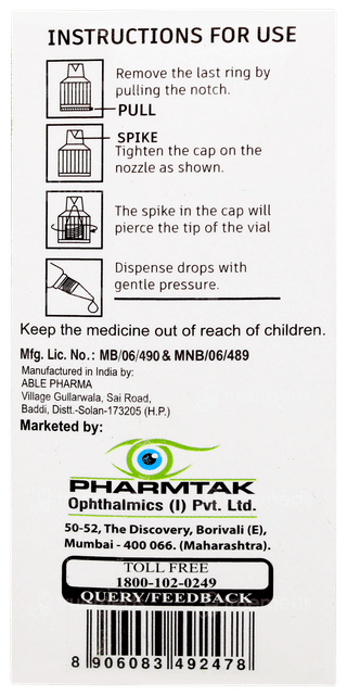 Suthin Gold Bkc Free Eye Drops 10ml