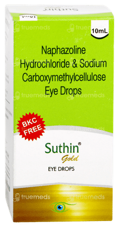 Suthin Gold Bkc Free Eye Drops 10ml