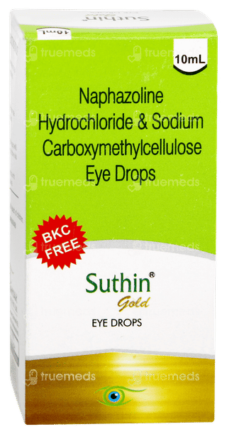 Suthin Gold Bkc Free Eye Drops 10ml