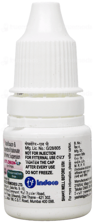 Mofloren Lp Preservative Free Eye Drops 5Ml