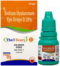 Theo Tears D Eye Drops 10Ml