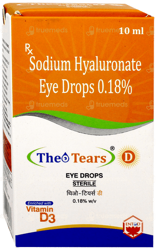 Theo Tears D Eye Drops 10Ml