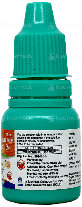 Theo Tears D Eye Drops 10Ml