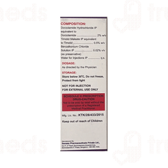 Dorzorx T Eye Drops 5ml Dorzorx T Eye Drops 5ml