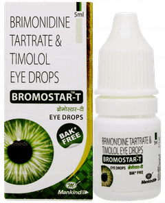 Bromostar T Bak Free Eye Drops 5ml