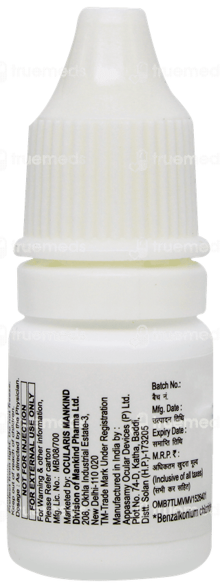 Bromostar T Bak Free Eye Drops 5ml