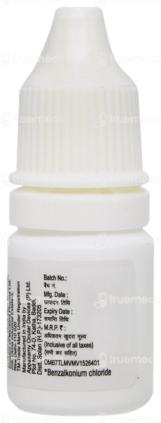 Bromostar T Bak Free Eye Drops 5ml