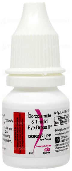 Dorzy T Pf Eye Drops 5ml