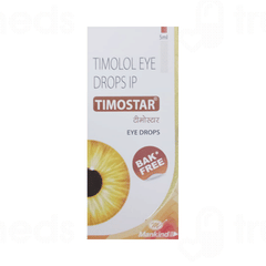 Timostar Bak Free Eye Drops 5ml