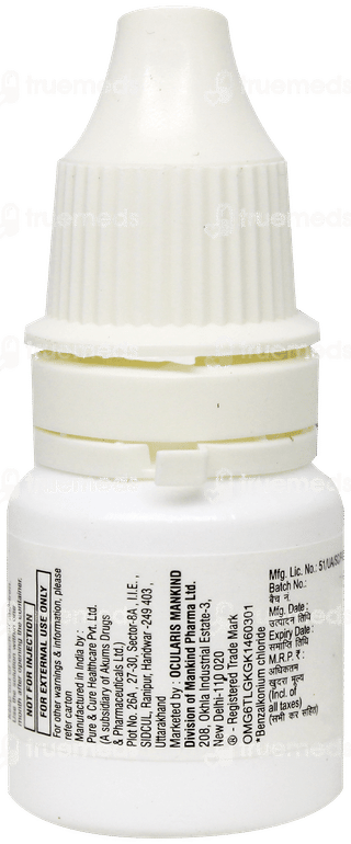 Timostar Bak Free Eye Drops 5Ml