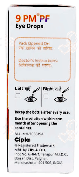9 Pm Pf New Preservative Free Eye Drops 5Ml