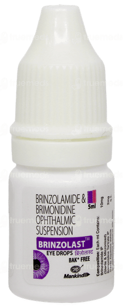 Brinzolast Bak Free Eye Drops 5ml