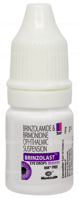 Brinzolast Bak Free Eye Drops 5ml