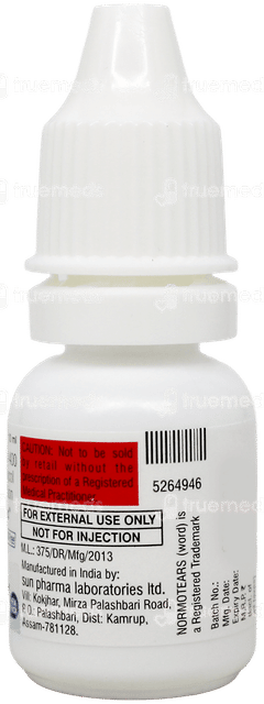 Normo Tears Bak Free Eye Drops 10Ml