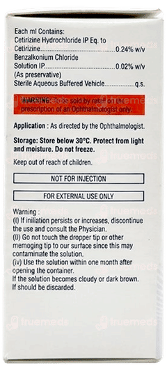 Cetzine Eye Drops 5ml