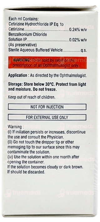 Cetzine Eye Drops 5ml