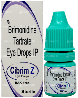 Cibrim Z Bak Free Eye Drops 5ml