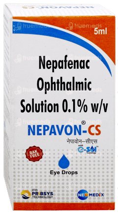 Nepavon Cs Bak Free Eye Drops 5Ml