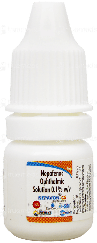 Nepavon Cs Bak Free Eye Drops 5Ml
