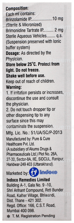 Winbrinza Bkc Free Eye Drops 5Ml