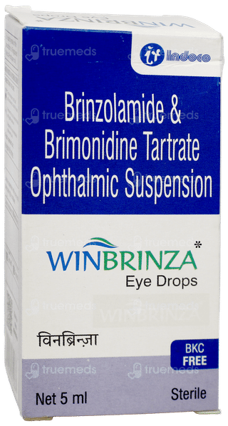Winbrinza Bkc Free Eye Drops 5Ml