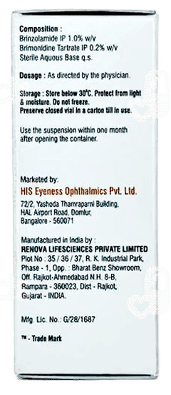Brieze B Eye Drops 5Ml