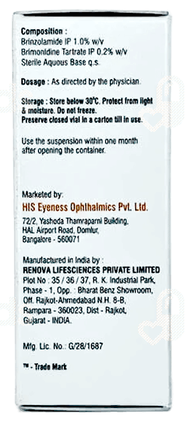 Brieze B Eye Drops 5Ml