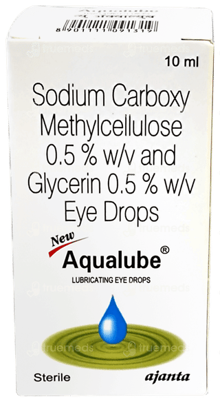 Aqualube New Eye Drops 10Ml