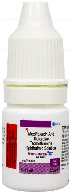Mofloren Kt Bkc Free Ophthalmic Solution 5Ml