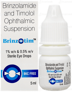 Brinzotim Bkc Free Eye Drops 5Ml Brinzotim Bkc Free Eye Drops 5Ml