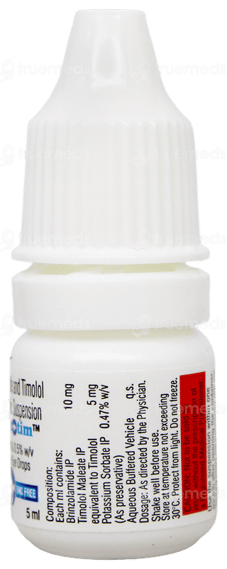 Brinzotim Bkc Free Eye Drops 5Ml