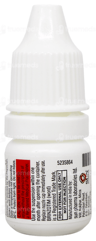 Brinzotim Bkc Free Eye Drops 5Ml