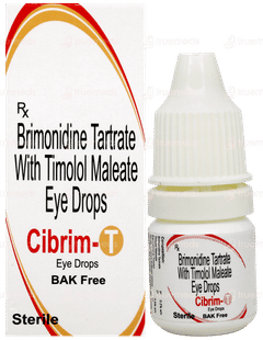 Cibrim T Bak Free Eye Drops 5Ml