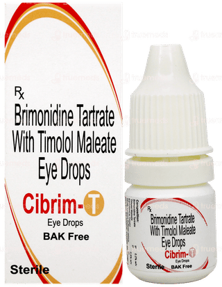 Cibrim T Bak Free Eye Drops 5Ml