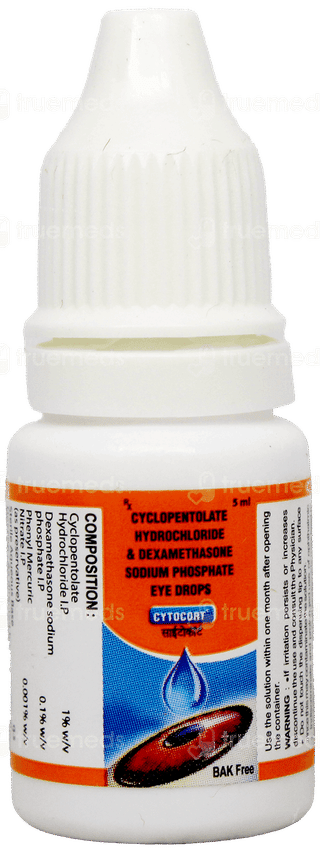 Cytocort Bak Free Eye Drops 5Ml
