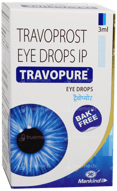 Travopure Bak Free Eye Drops 3Ml