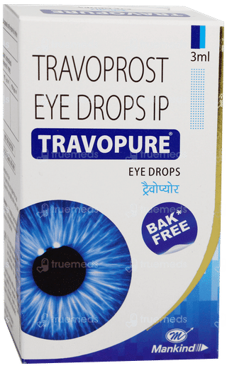 Travopure Bak Free Eye Drops 3Ml