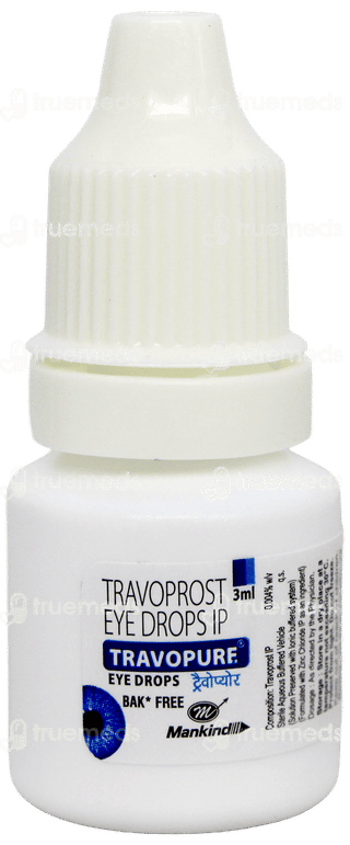 Travopure Bak Free Eye Drops 3Ml