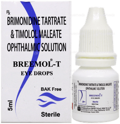 Breemol T Bak Free Eye Drops 5ml Breemol T Bak Free Eye Drops 5ml