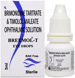 Breemol T Bak Free Eye Drops 5Ml
