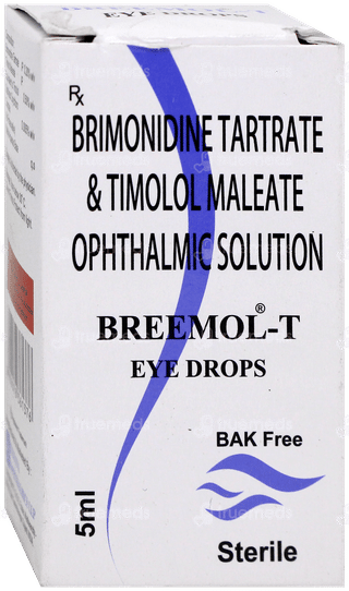 Breemol T Bak Free Eye Drops 5Ml
