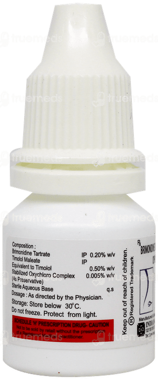 Breemol T Bak Free Eye Drops 5Ml