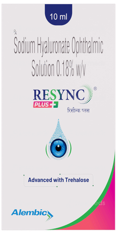 Resync Plus Ophthalmic Solution 10Ml Resync Plus Ophthalmic Solution 10Ml