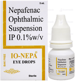 Io Nepa Bak Free Eye Drops 5Ml Io Nepa Bak Free Eye Drops 5Ml