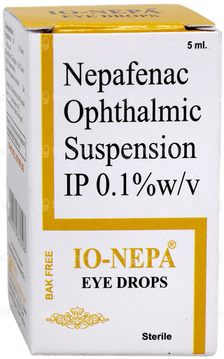 Io Nepa Bak Free Eye Drops 5Ml
