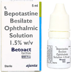 Betoact Bak Free Eye Drops 5Ml Betoact Bak Free Eye Drops 5Ml