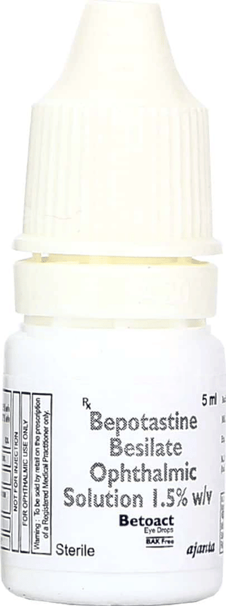 Betoact Bak Free Eye Drops 5Ml