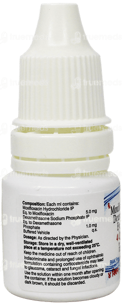 4 Quin D Bak Free Eye Drops 5Ml