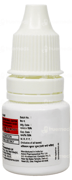 4 Quin D Bak Free Eye Drops 5Ml
